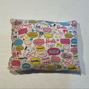Handmade Mattel Barbie Pillow Small